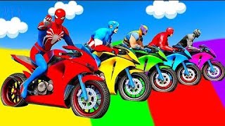 الرجل_العنكبوت_انقاذ_باتمان_Spider-Man_Rescue_batman_vs_iron_man_vs_venom_funny_Game_GTA_5_superhero