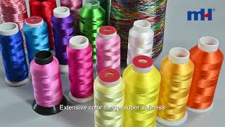 Embroidery Thread Factory in China | Polyester and Rayon/Viscose Threads Supplier