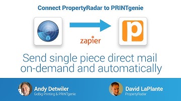 Send single-piece direct mail on demand and automatically. Integrate PropertyRadar with PRINTgenie