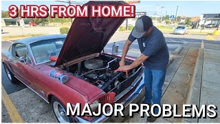 Can the burnt 1965 fastback conversion make it to Pigeon Forge ?