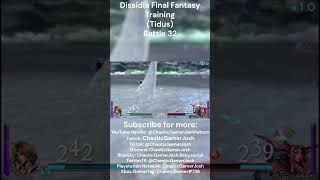Dissidia Final Fantasy Battle Replays - Training (Tidus) Battle 32