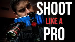 Best Mobile Camera Settings for Cinematic Video - Use a Camera App to Shoot Like A Pro!