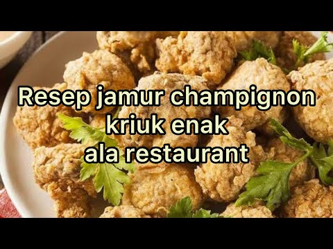 Jamur Kancing Goreng