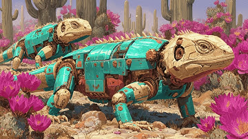 Dune Animals | Surreal AI Art Video