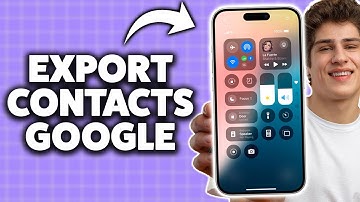 How To Export iPhone Contacts To Google Account 2025 (Step-By-Step Tutorial)
