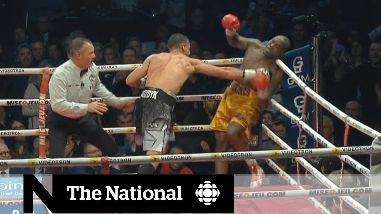 Montreal Boxer Adonis Superman Stevenson In Hospital After Fight Youtube