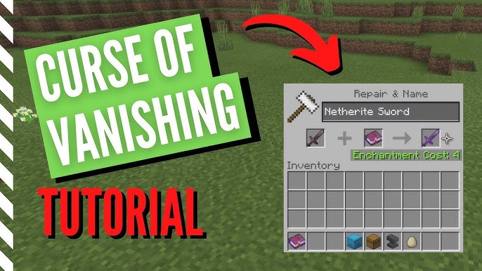 Curse of Vanishing, r/MinecraftMemes, Minecraft