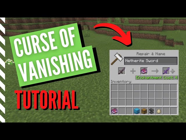 what is curse of vanishing in minecraft｜TikTok Search