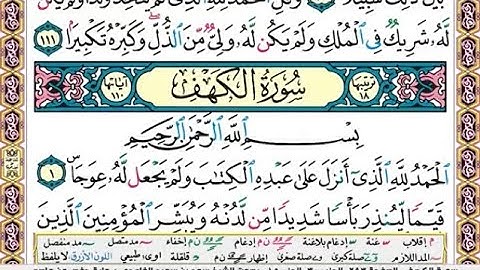 فضل قراءة سوره الكهف🌹فهي نور ما بين الجمعتين❤