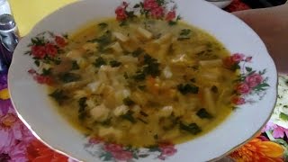 Ароматный , вкусный суп с филе курицы и спаржевой фасоли !!!!! Ароматный , вкусный суп с филе курицы и спаржевой фасоли !!!!!