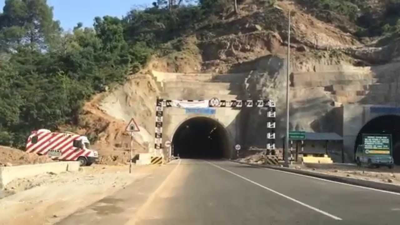 Jammu Udhampur Highway Tunnel  Longest Tunnel in India HyperLapse