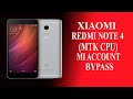 Redmi Note 4 обход Mi аккаунта (MTK Nikel)