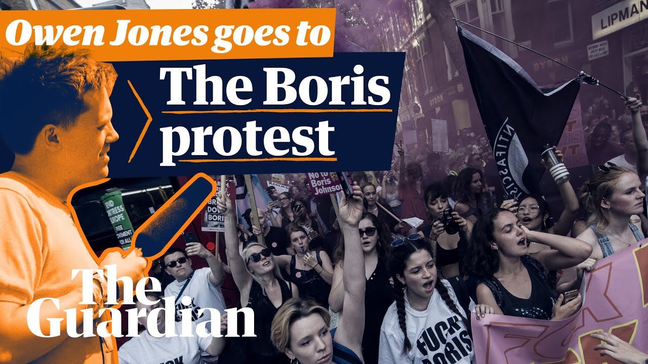 Film backdrop image for Owen Jones goes to a Boris Johnson protest (2019)