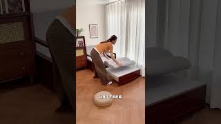 This multi-functional  sofa bed can be used as both a electric sofa bad