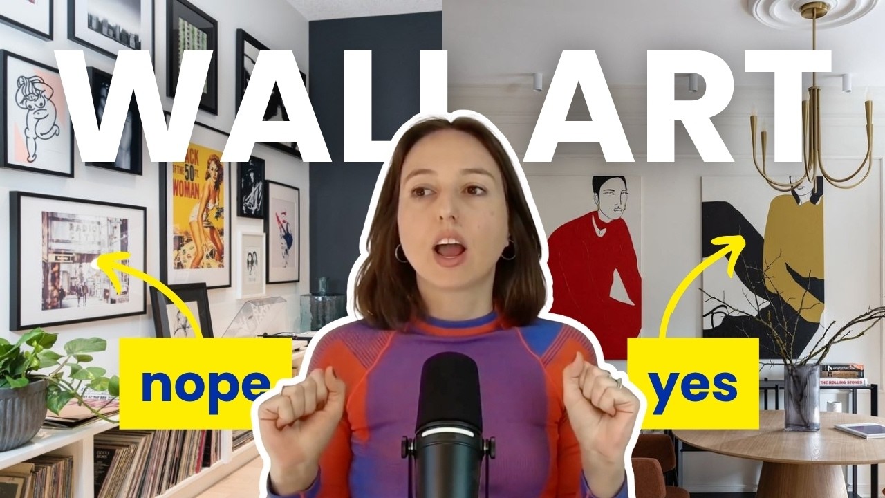 Мастерим настенное искусство: 15-минутное руководство по выбору, оформлению и развешиванию