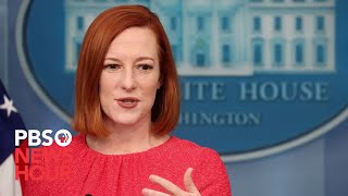 WATCH LIVE: White House press secretary Psaki, national security advisor Sullivan hold briefing