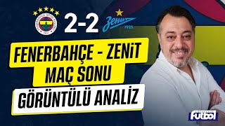 FENERBAHÇE - ZENİT MAÇ SONU GÖRÜNTÜLÜ ANALİZ! | MAÇ SONU