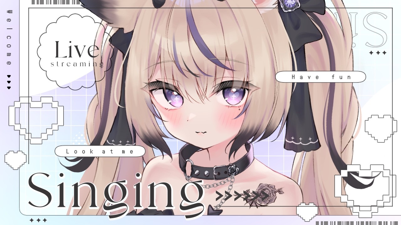 〖 #歌枠¦KARAOKE 〗アニソン¦Jポップ¦ボカロ 気ままに歌おう✨ #まのちらいぶ 〖 #vsinger ¦#魔ノむえる 〗