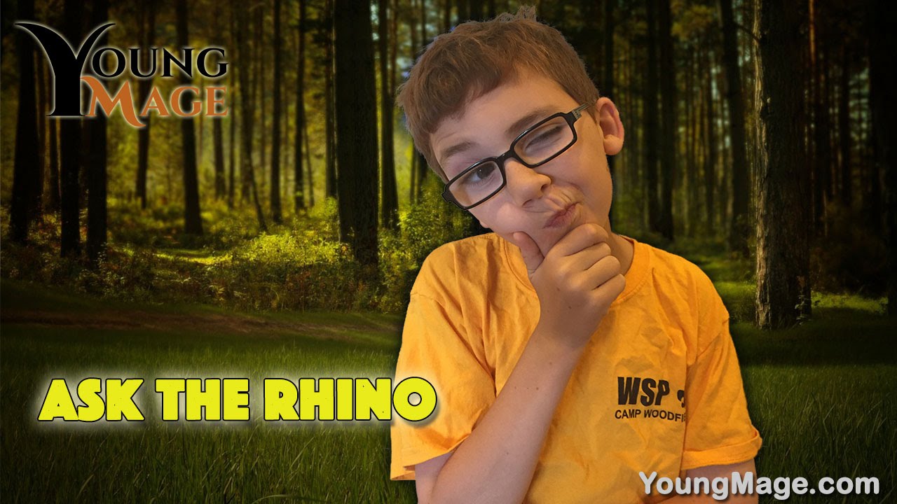 MTG Young Mage | Ask the Rhino