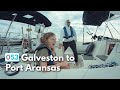 SAILING IN THE GULF OF MEXICO from Galveston to Port Aransas