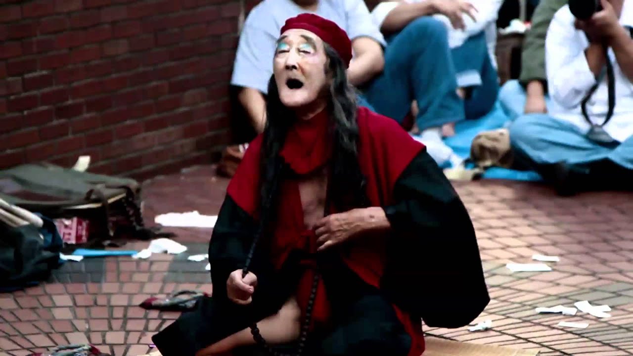 ギリヤーク尼ヶ崎／念仏じょんがら 2011.10.10@新宿三井ビル55広場