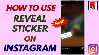 How to Use the Reveal Sticker on Instagram Story (New Update) screenshot 4