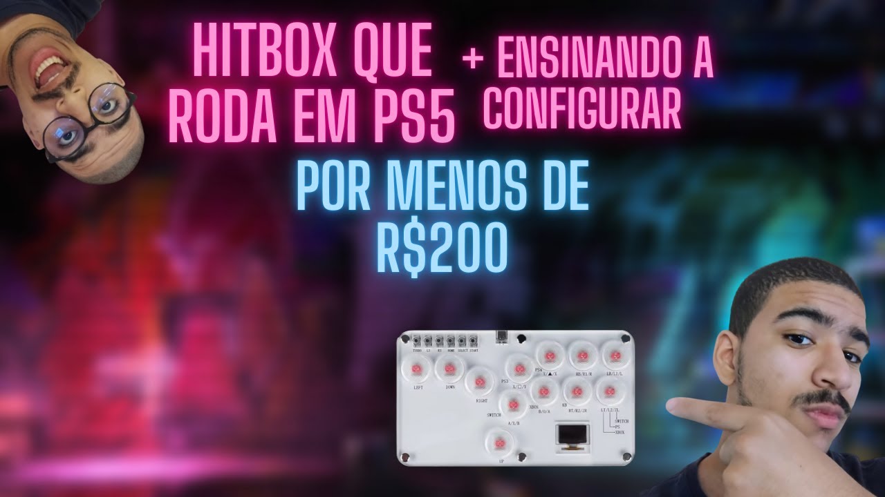 A Hitbox MAIS BARATA do Brasil FUNCIONA no PS5! (Guia Completo)