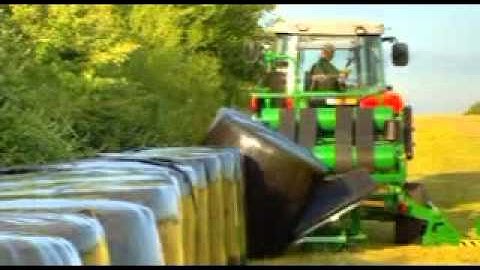 McHale 991B Round Bale Wrapper Hungarian