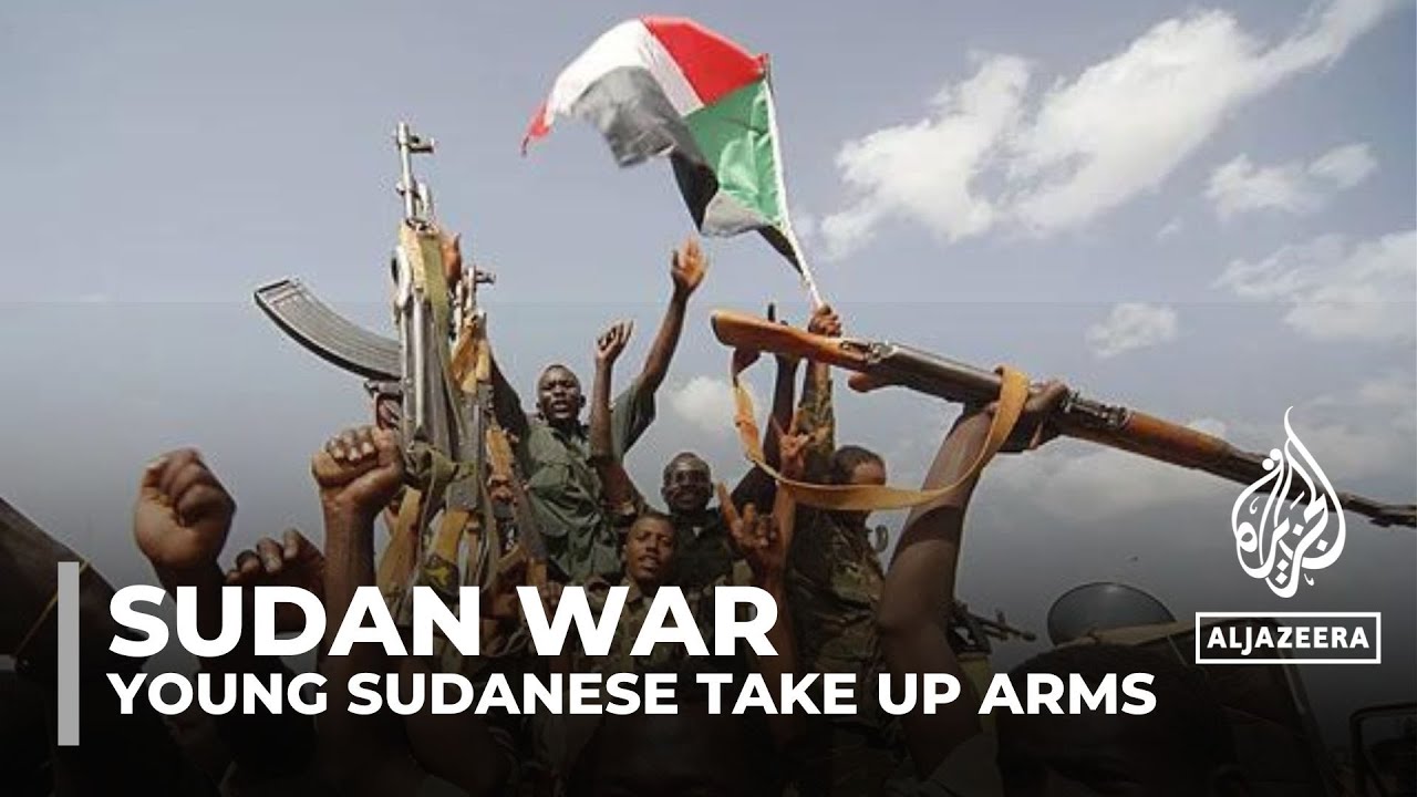 المدنيون السودانيون يحملون السلاح، في ظل تقدم قوات الدعم السريع وتعثر الجيش.