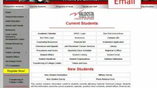 Valdosta Tech's (VTC's) Online Student Orientation (Part 1 of 2)