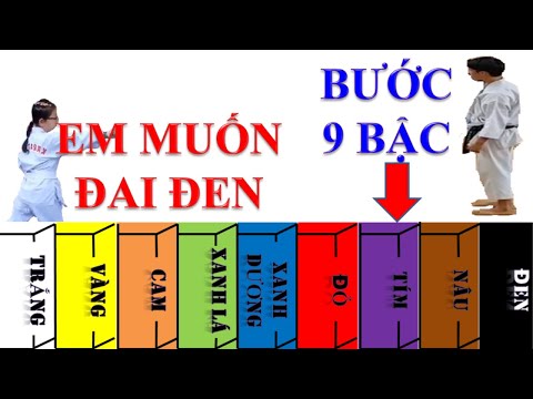 Video Học võ karatedo: Ý nghĩa các màu đai karate - youtube
