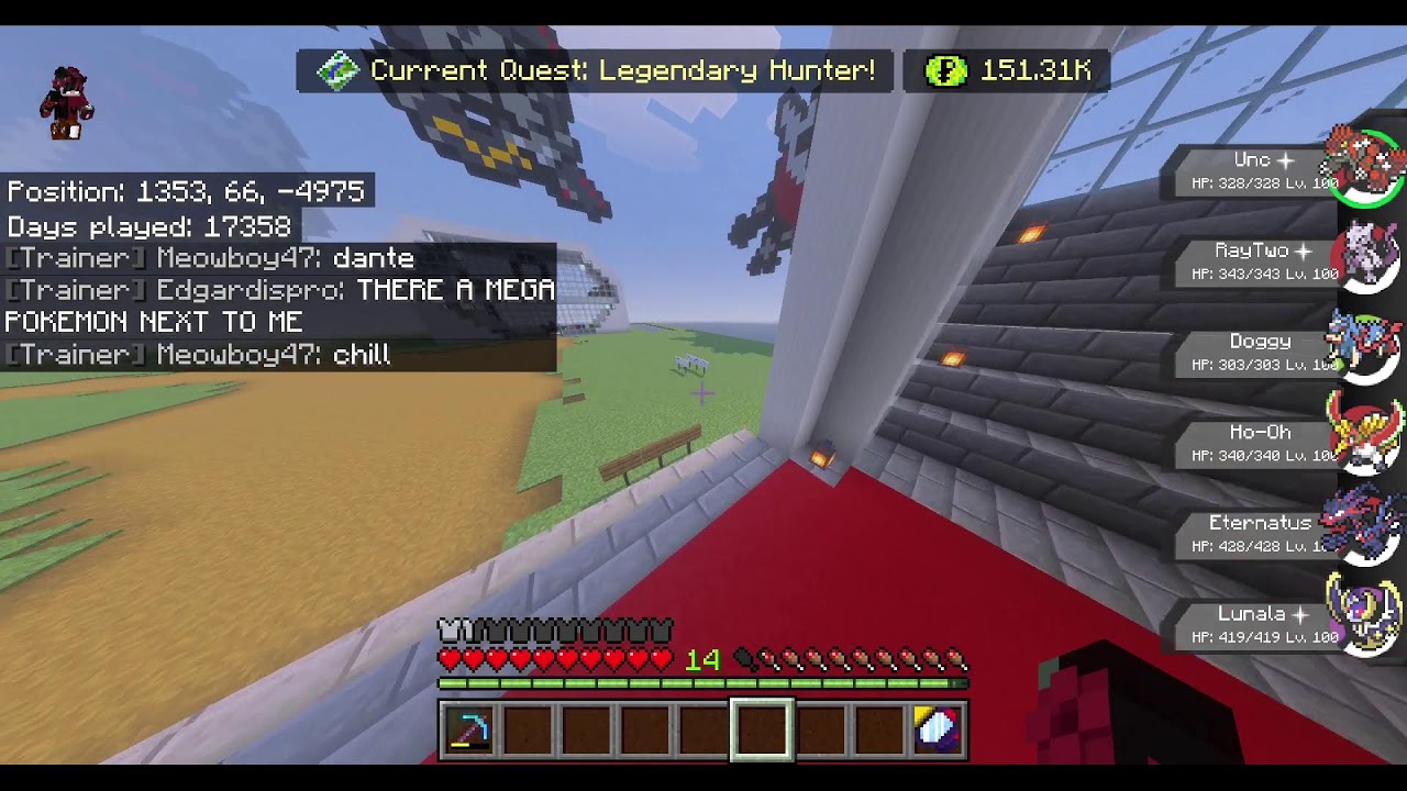 MineCraft PixelMon (BedRock Edition)