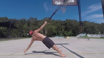 Ring Row, Single Arm, With Rotation