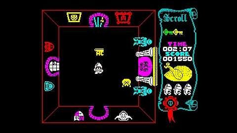 Atic Atac Walkthrough