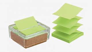 Famous Product Reviews .... Post-it Pop-up Notes Dispenser for 3 x 3-Inch Notes, Diamond Shaped Profile