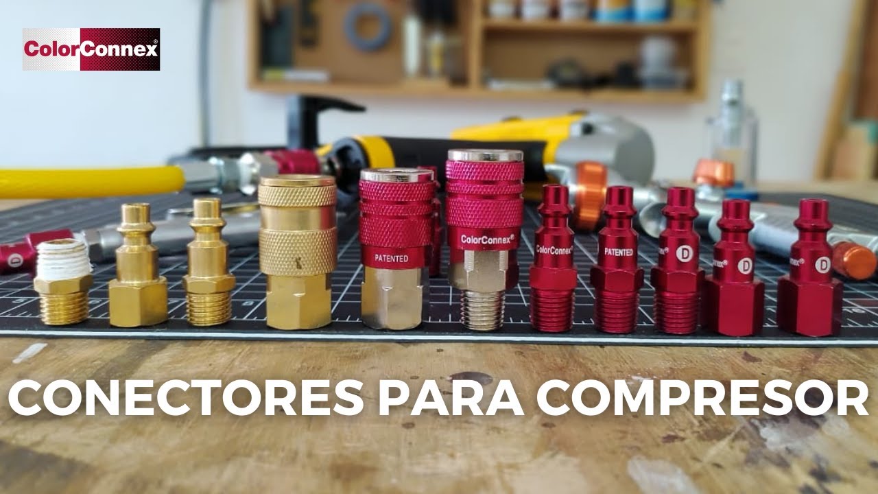 Color Connex tipo D 14 pieza. 1/4 in. | CONECATORES PARA TU COMPRESOR | A73458D