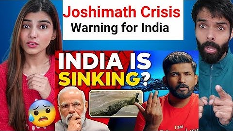 Why Joshimath sinking crisis is A WARNING for India | Abhi and Niyu | Reaction