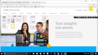 How to create your Google analytics account 2017