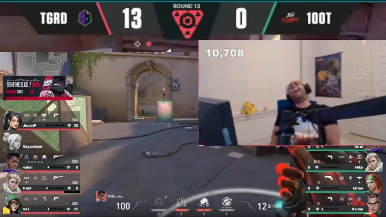 SHAHZAM'S REACTION TO 100 THIEVES LOSS AGAINST THE GUARD! [13-0?!]