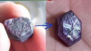 Famous How to Cut and Polish Sapphire Trapiche |  Sapphire Trapiche Cutting And Polishing Net Worth