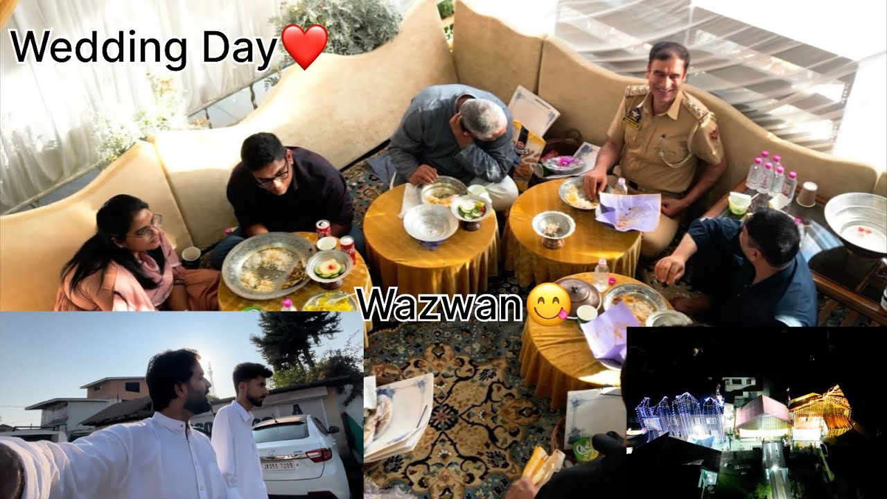 The Beauty of a Kashmiri Wedding (Wazwan😋)| Kashmiri Wedding Day 2❤️😍