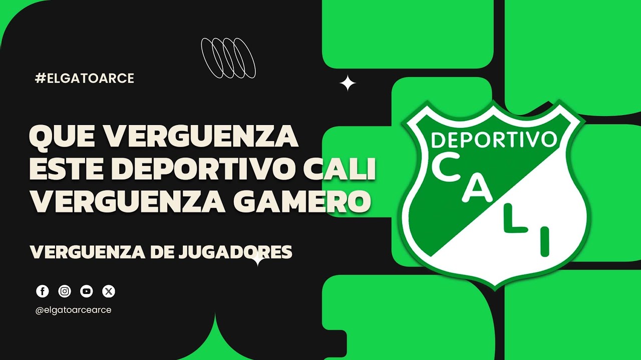 #los120segundosdelgato QUE VERGÜENZA ESTE DEPORTIVO CALI, VERGÜENZA GAMERO Y VERGÜENZA DE JUGADORES