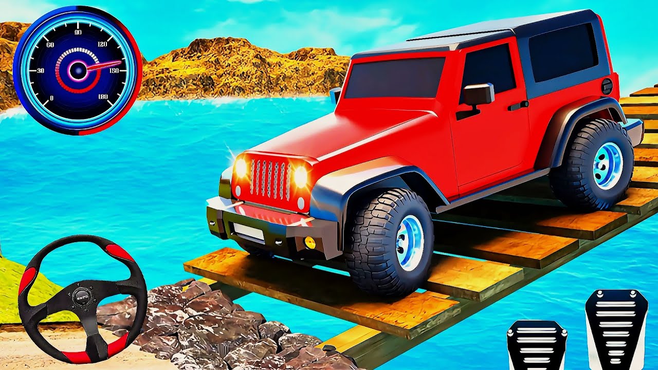 Extreme Suv Jeep Cargo Driving Simulator - Offroad Cargo Transport Driver - Android GamePlay