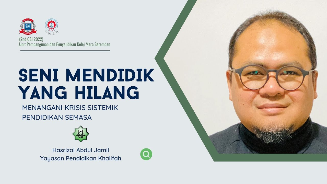 Seni Mendidik Yang Hilang: Menangani Krisis Sistemik Pendidikan Semasa