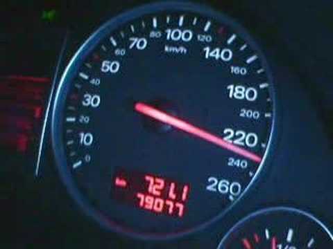 Audi A4 19 Tdi 04 130hp 6speed Multitronic Top Speed 230kmh Youtube