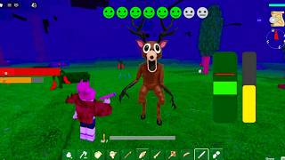 I tamed a DEER in 99 Night in The Forest! | New Update
