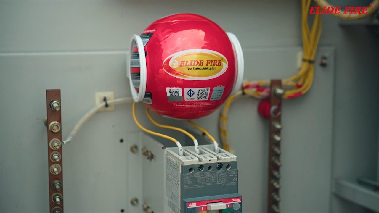 ELIDE FIRE AUTOMATIC FIRE FIGHTING BALLS E 2 - YouTube