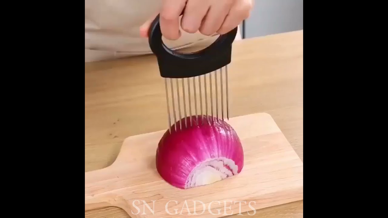 Cool Amazing Gadgets || Food Slicer Assistant Vegetable Holder || SN GADGETS 