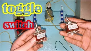 cara pasang toggle switch 6 terminal