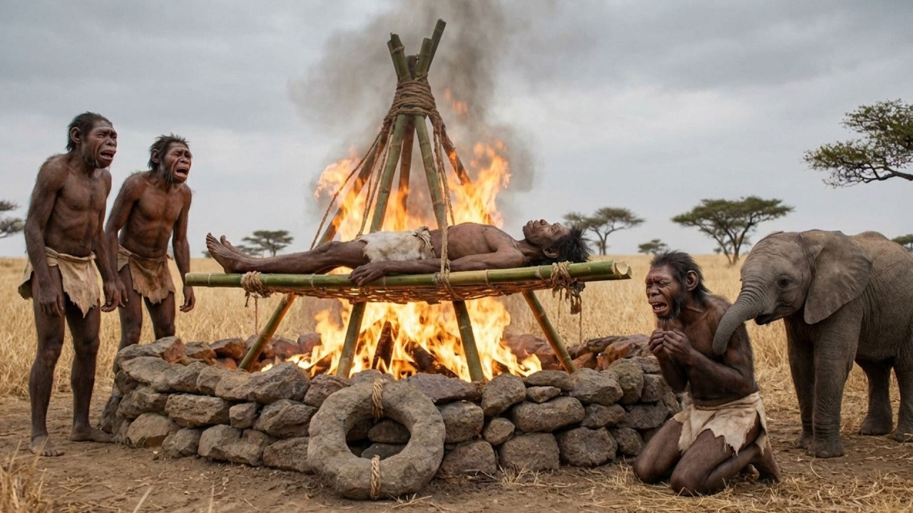 Жизнь 3,7 миллиона лет назад | Как доисторические люди кремировали умерших?